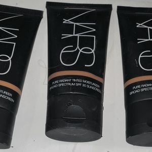 Nars pure radiant tinted moisturizer (med shades)